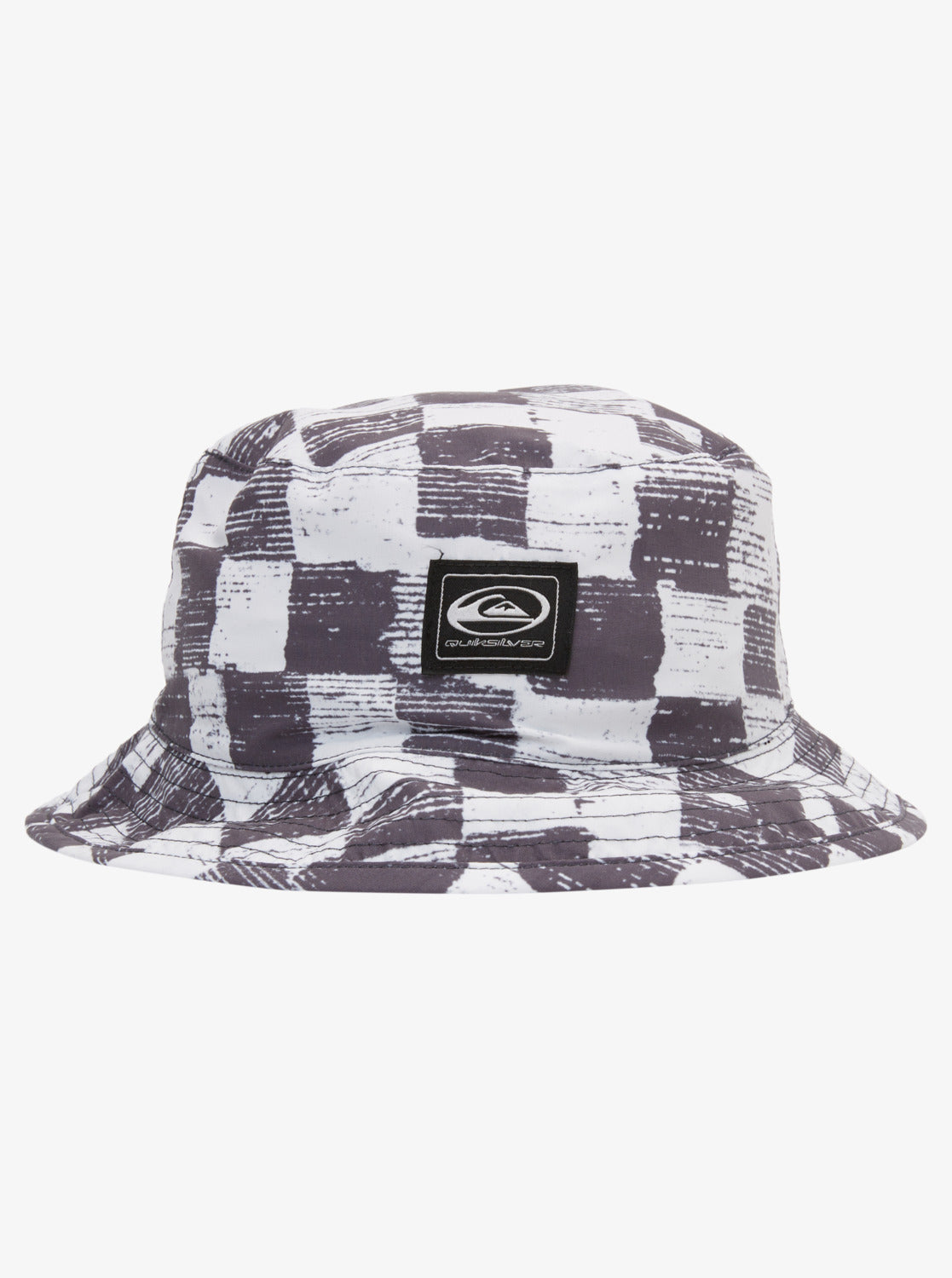 Quiksilver Flipped Out Youth Revo Bucket Hat reversed in black and white