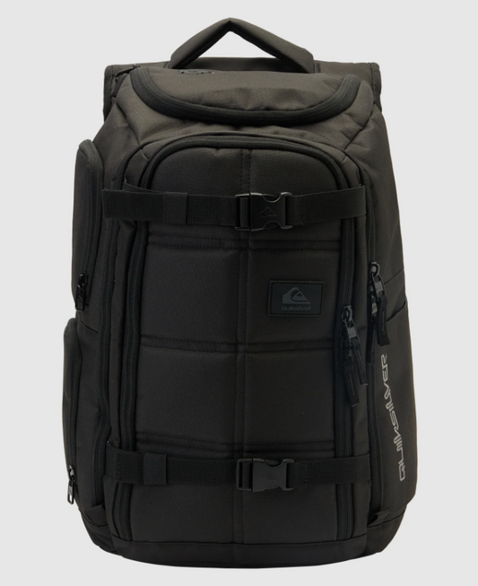 Quiksilver Grenade 32 Litre Tech Backpack in black from the front