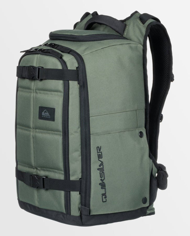 Quiksilver Grenade 32 Litre Large Premium Backpack in urban chic side veiw