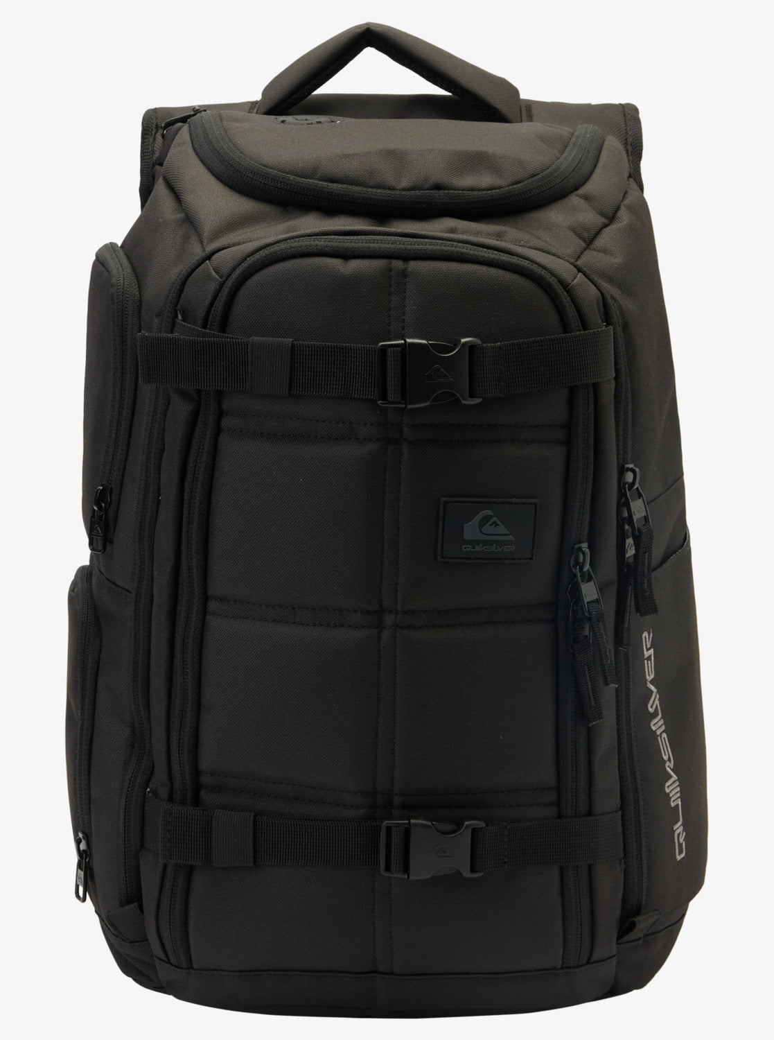 Quiksilver Grenade 32 Litre Large Premium Backpack in colour black front veiw