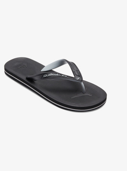 Quiksilver Haleiwa Core Jandals in black and grey black 1