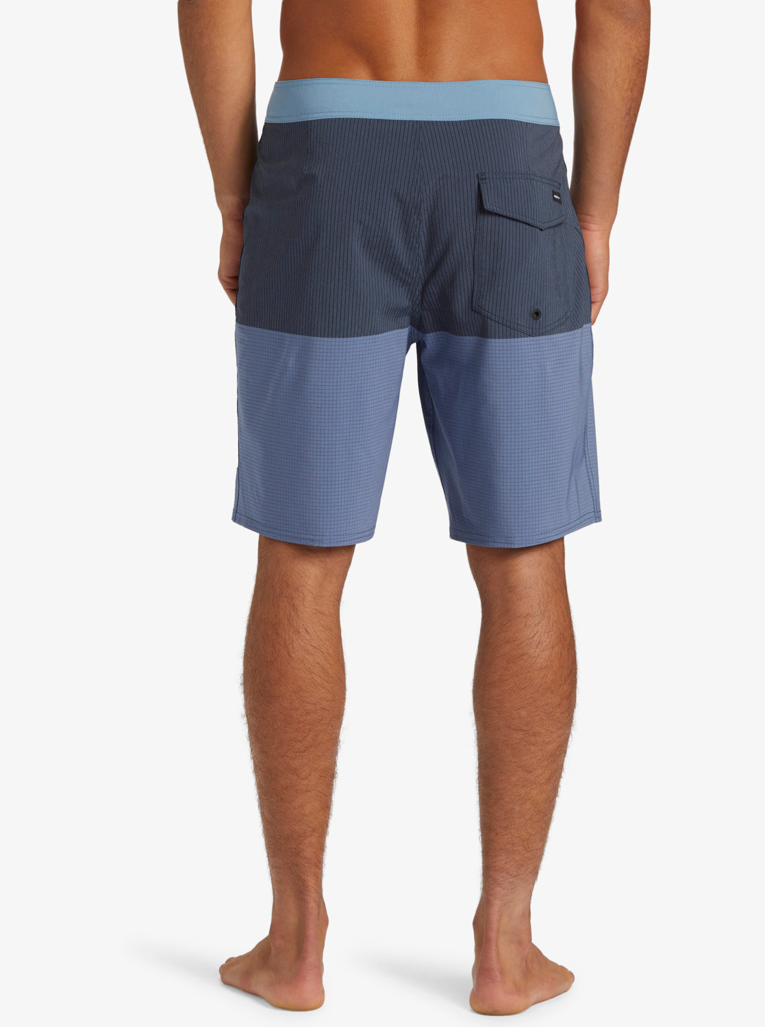 Quiksilver Highline Straight 19" Boardshorts in dark navy from rear