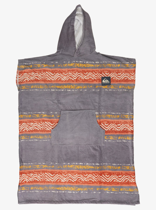 Quiksilver Hoody Towel in dark slate colourway