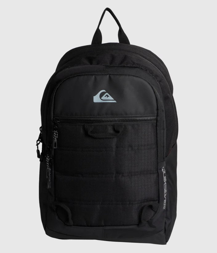 Quiksilver Ignition Backpack in black from the front view