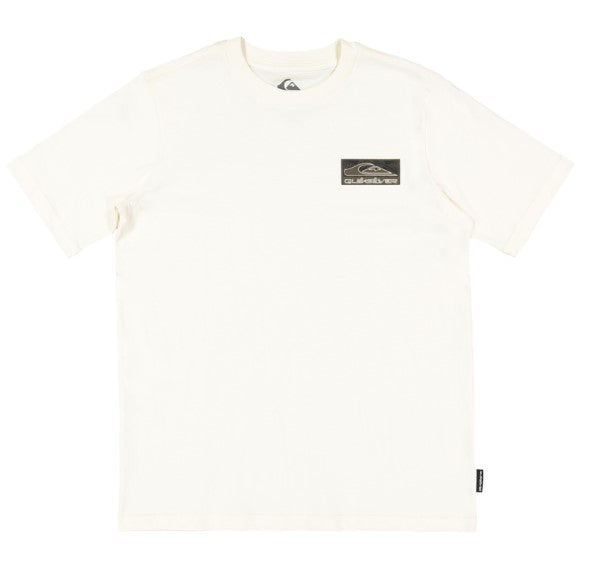 Quiksilver Kowhaiwhai-Mangopare Omni Tee in birch colourway from front