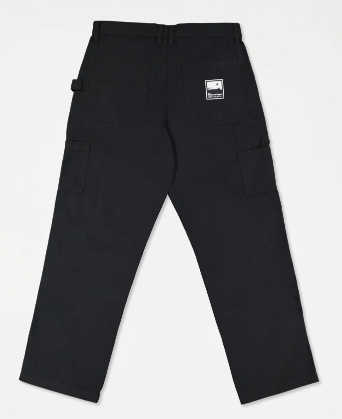 Quiksilver Mercury Poised Men's Carpenter Pants in black from rear
