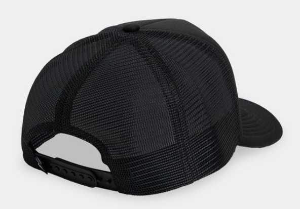 Quiksilver Mini Mesh Youth (8-16) Trucker Cap in black from the rear