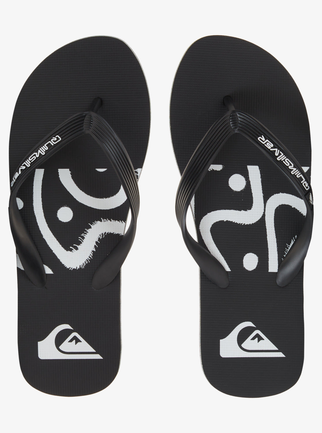 Quiksilver Molokai Art Jandals in black