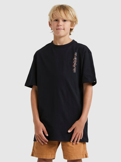 Quiksilver Omni Serpent Youth Tee black from front