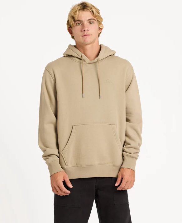 Quiksilver Saltwater Hoodie in seneca rock colourway from front
