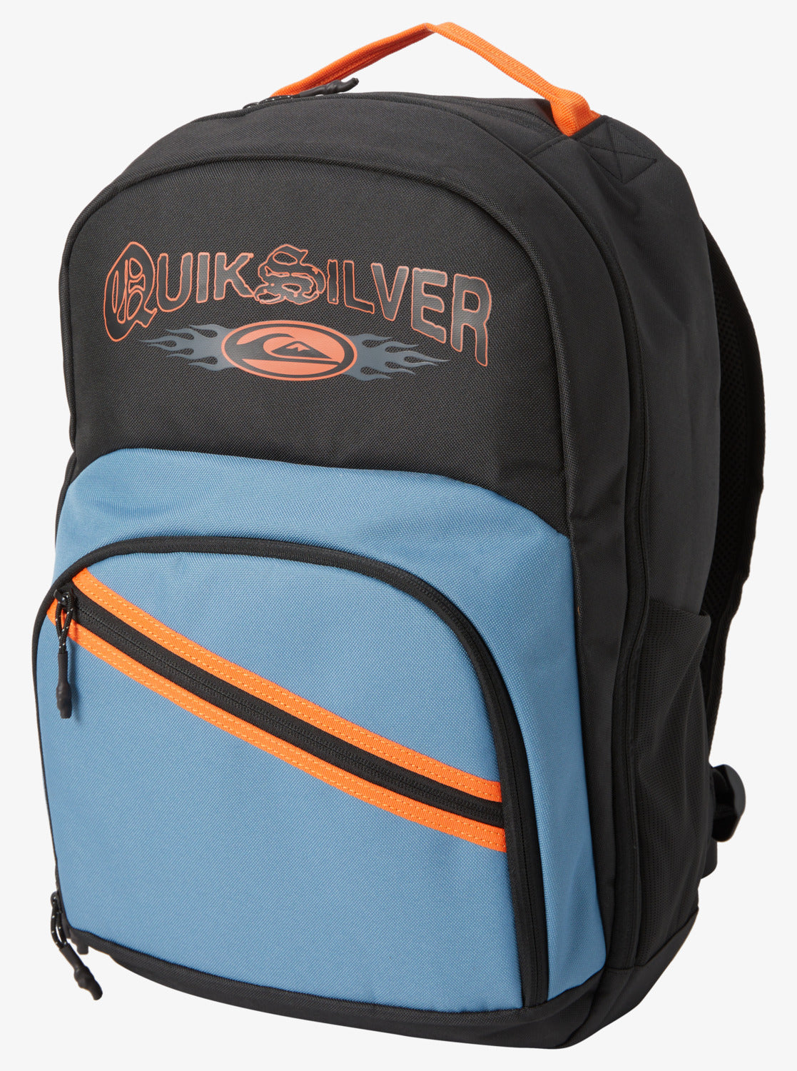 Quiksilver Schoolie Cooler 2.0 Backpack in blue shadow from front