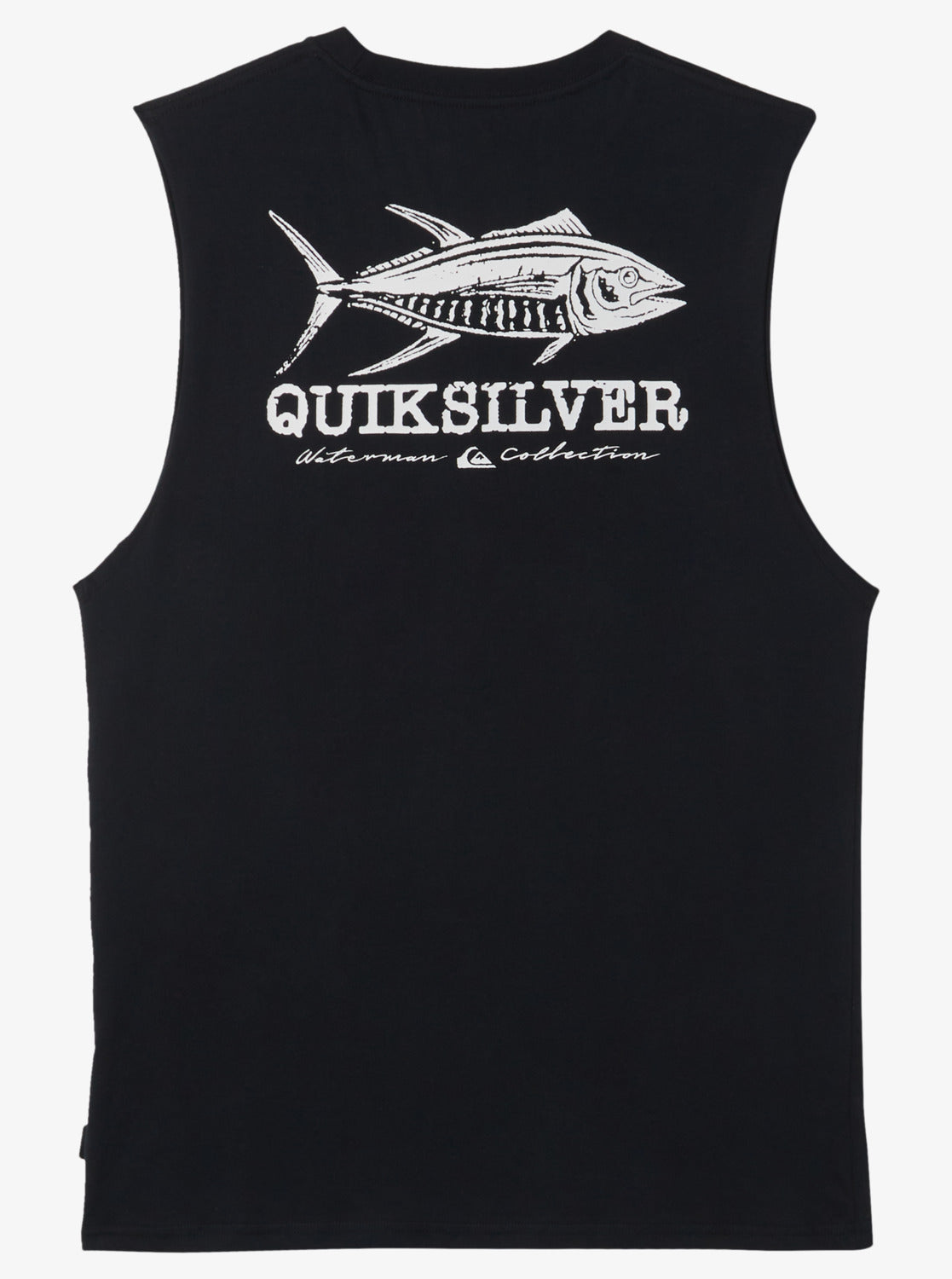 Quiksilver Schools Out Muscle in black from rear