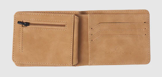 Quiksilver Sea Barker Tri-Fold Wallet from inside