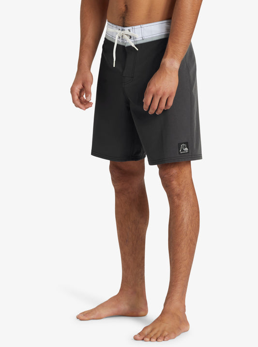 Quiksilver Original Straight Leg 18" Sold Boardshorts in tarmac colourway