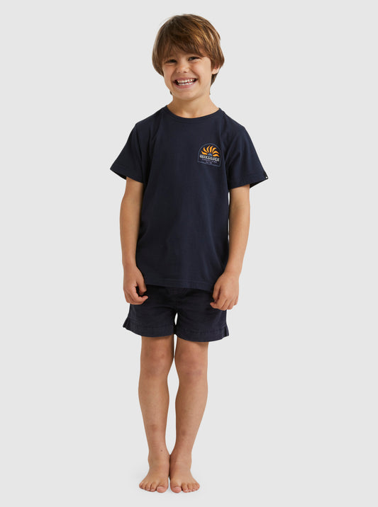 Quiksilver Summer Bliss Boys Tee from front on boy