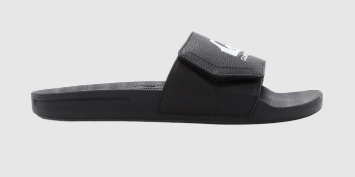 Quiksilver Sunset Slide Adjust in black from the side