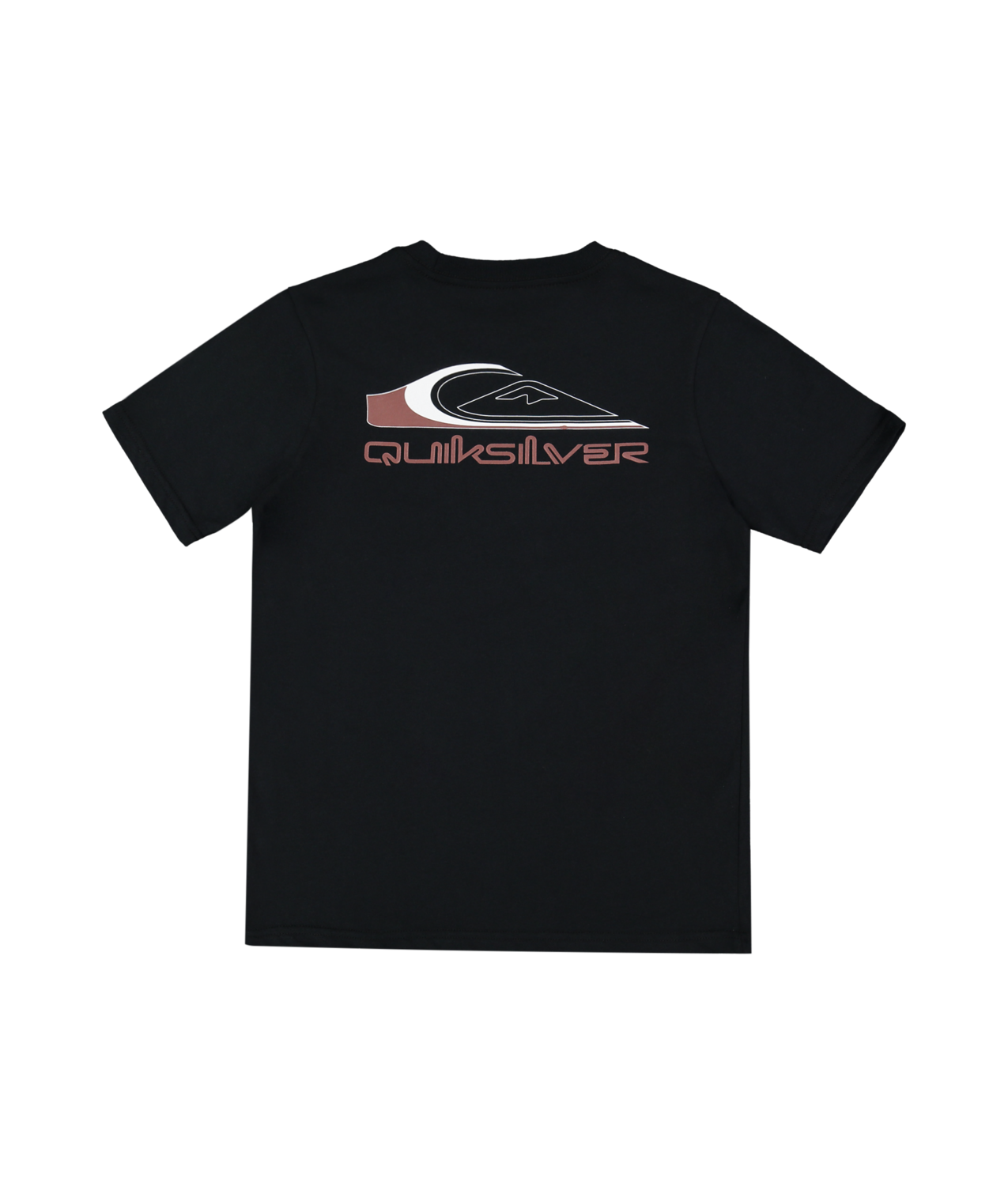 Quiksilver Tai Kehu Tohu Youth T-Shirt  in black from rear flatlay