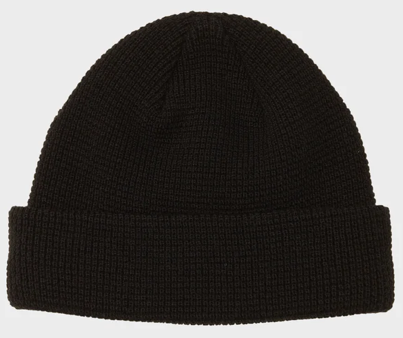 Quiksilver The Local Beanie in black from the rear