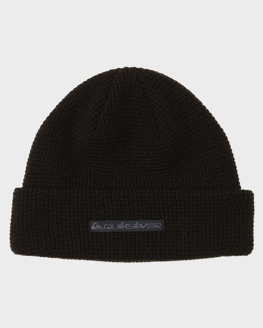 quiksilver-the-local-cuff-mens-beanie in black