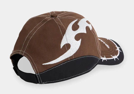 Quiksilver Thorn 6 Panel Cap in turkish coffee colourway from the back