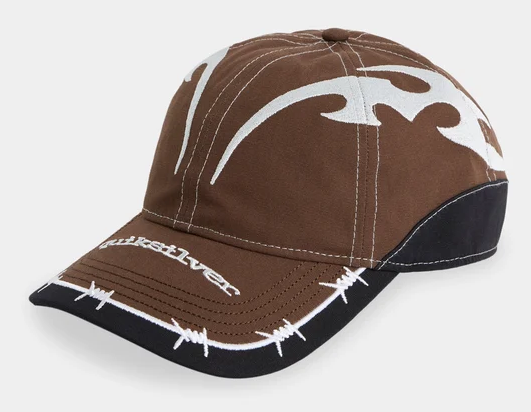 Quiksilver Thorn 6 Panel Cap in turkish coffee colourway from the front