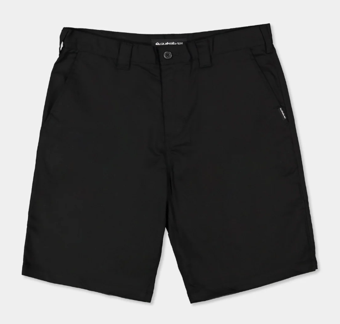 Quiksilver Union Regular 20" Walkshorts in black from front