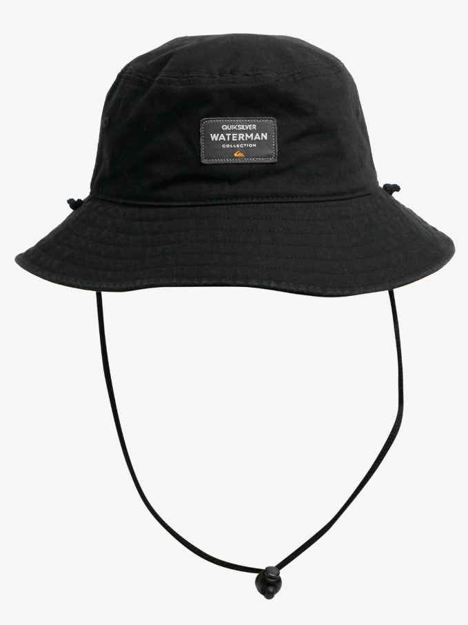 Quiksilver Watermans Collection Vice Breaker Bucket Hat in black