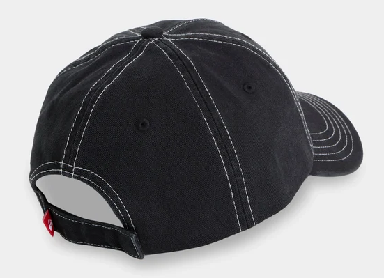 Quiksilver YG (Young Guns) 5 Panel Men's Cap in black from rear