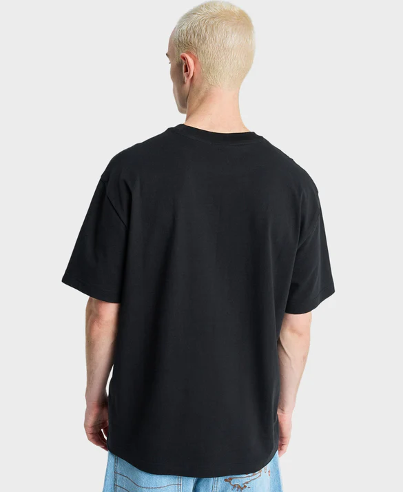 Quiksilver Young Guns Drifter T-Shirt in black from rear
