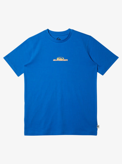 Quiksilver Mad Ando Youth Tee in nebulas blue from front