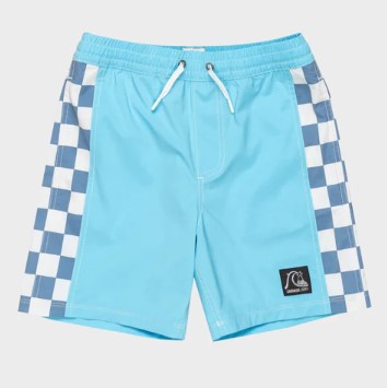 Quiksilver Youth Original Arch 15" Volley Shorts in colour crystal seas 