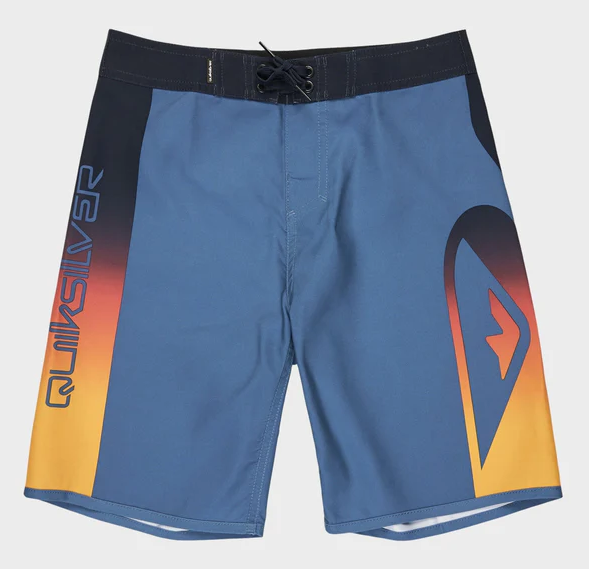 Quiksilver Everyday Holmes 17" Youth Boardshorts in blue from front