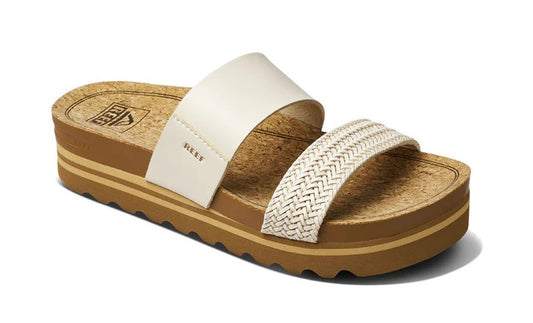 Reef Cushion Vista Hi Tx women's Sandals in vintage colourway from side