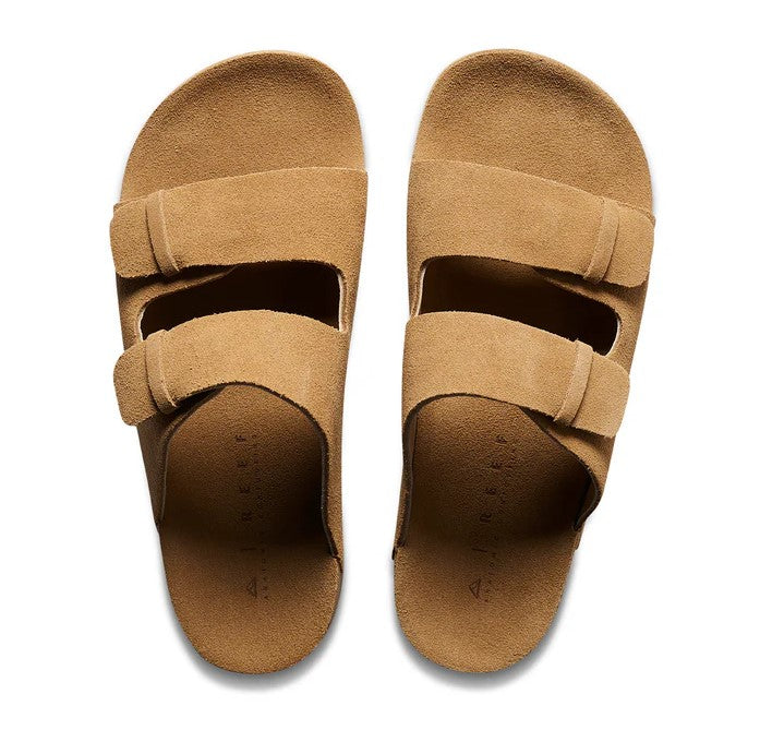 Reef Ojai Two Bar Womens Slides in starfish colourway showing pair from top