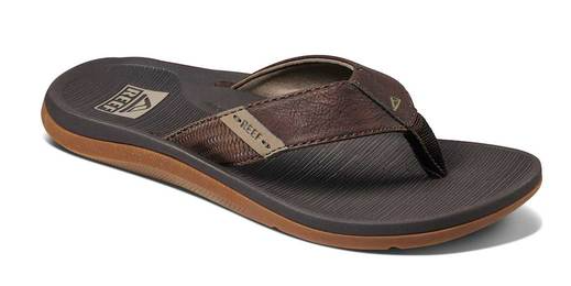 Reef Santa Ana Jandals in brown colourway