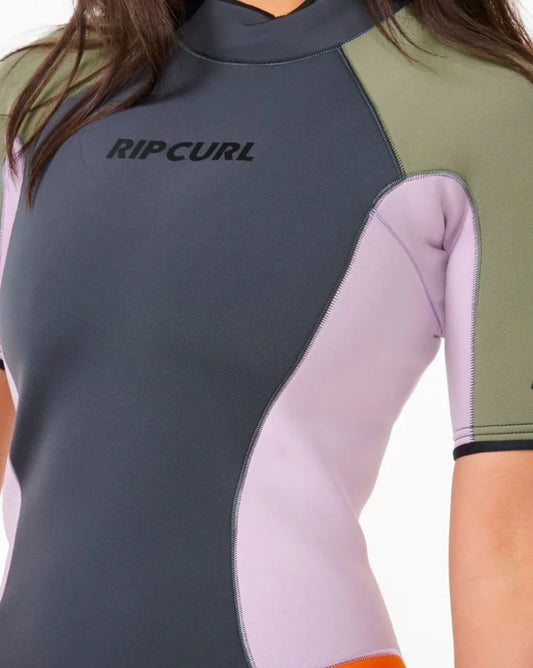 Rip Curl Womens Dawn Patrol 2mm Wetsuit Charcoal Colourway