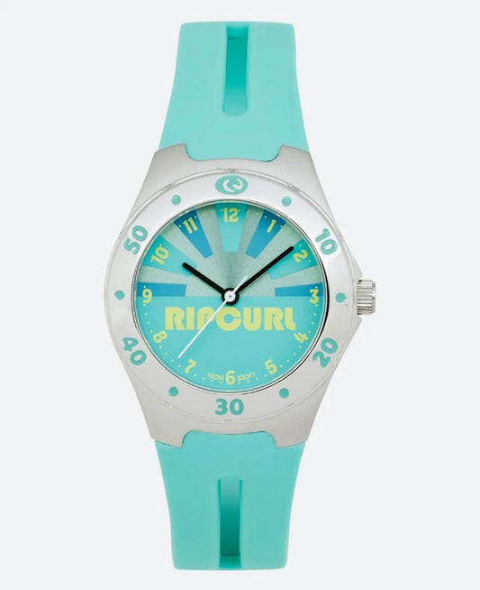 Rip Curl Aruba Rays Watch in aqua colourway