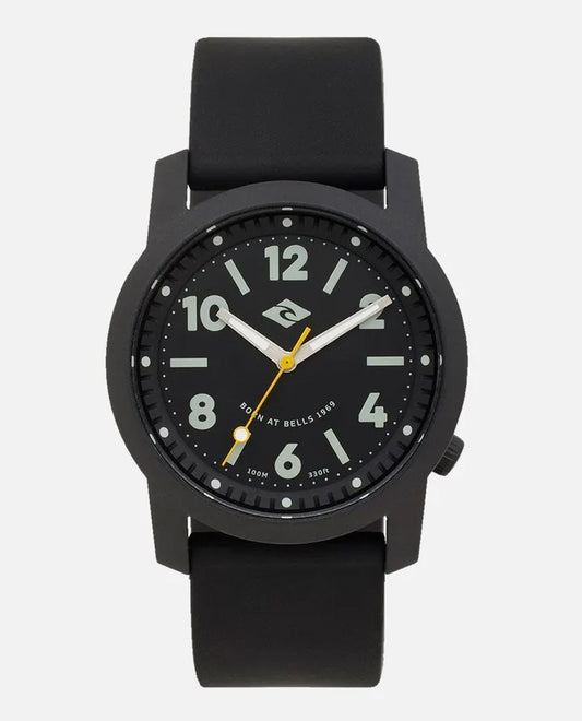 Rip Curl Cambridge Silicon 2.0 Watch in black colourway