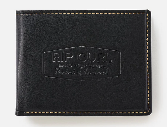 Rip Curl Classic Surf PU All Day Wallet in black from front