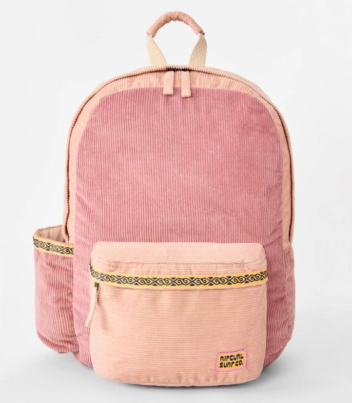 Rip Curl Icons 18 Litre Corduroy Backpack in dusty lilac colourway