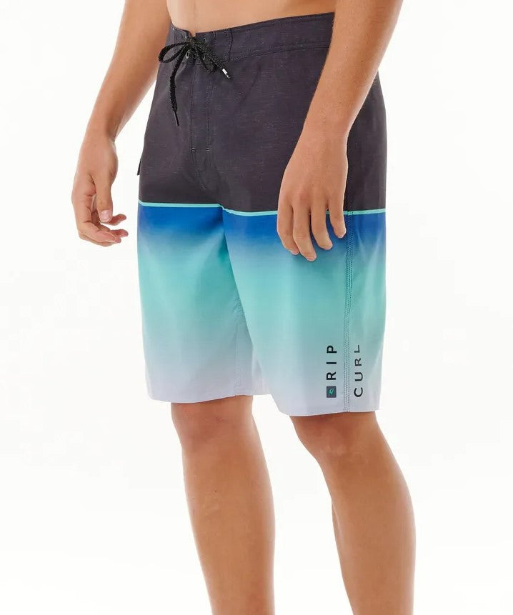 Rip Curl Dawn Patrol boardshorts in electric cobalt from side