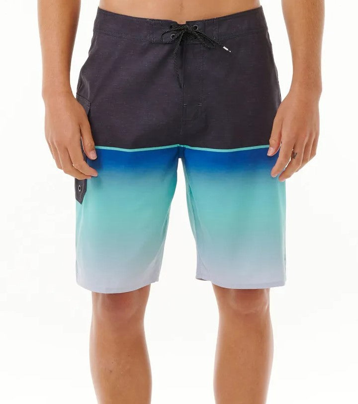 Rip Curl Dawn Patrol boardshorts in electric cobalt from front