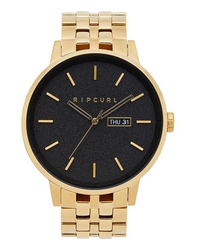 RIP CURL DETROIT GOLD SSS WATCH in gold plated