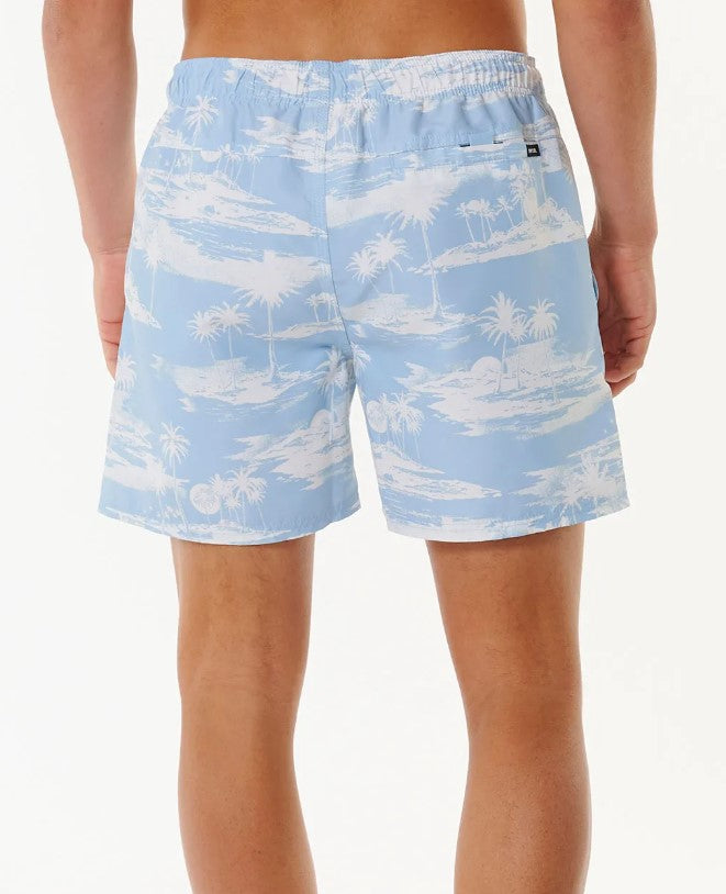 Rip Curl Dreamers Volley from back in yucca colourway