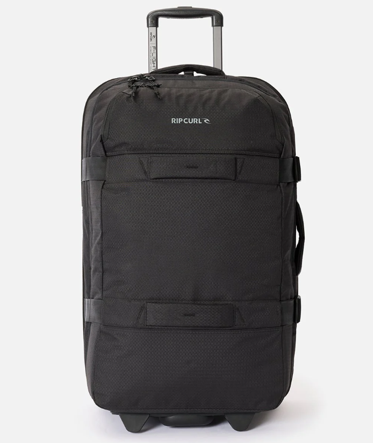 Rip Curl F-Light Global 100 Litre Travel Bag in midnight from the front