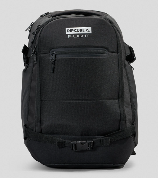 Rip Curl F-Light Posse 35 Litre Tech Backpack in midnight from the front