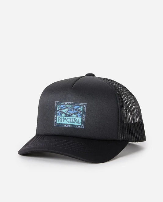 Rip Curl Boys Weekend Trucker Cap in black