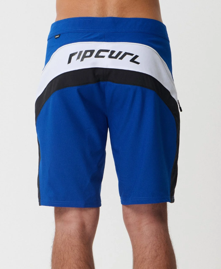 Rip Curl Mirage Archive 20" Boardshorts in cobalt from the rear
