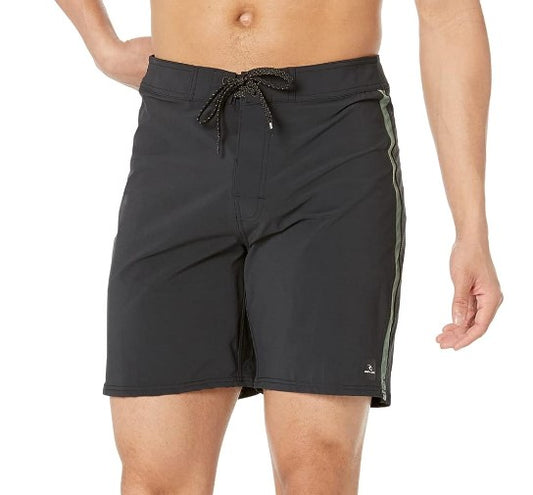 Rip Curl Mirage Core Cordura Men's Boardshorts in black from the front