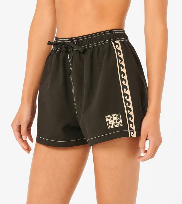 Rip Curl New Wave 5" Boardshorts in black from side